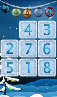 Snow Number Puzzle Screen Shot 1