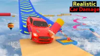 Mega Ramp GT Car Racing Stunts : Impossible Track Screen Shot 3