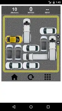 Unblock Yellow Car  -  Park strategy game Screen Shot 0