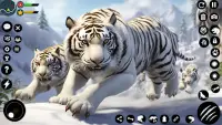 Arctic White Tiger Family Sim Screen Shot 0