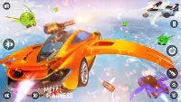 Flying Car Robot Shooting Game Screen Shot 1