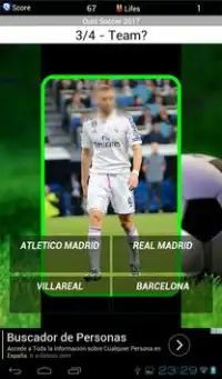 Multi Quiz: Futbol 2017 Screen Shot 17
