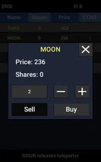 Stock Simulator Screen Shot 1