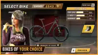 extreme bmx tricky bicycle racing: racetrack game Screen Shot 2