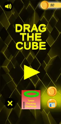 Drag The Cube - Physics Game Screen Shot 0