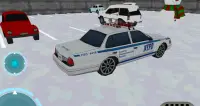Car winter parking - 3D game Screen Shot 9