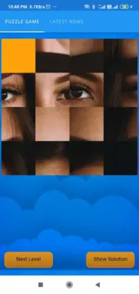 Girls Photo Puzzle Game Screen Shot 0