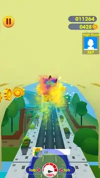 Subway Shadow Sonic Racing Surf Run & Dash Screen Shot 3