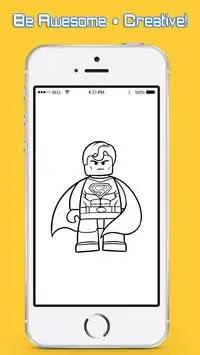 How To Draw SuperHeroes Lego Screen Shot 3