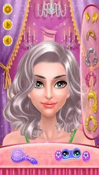 indian dress up games and make up game for girls Screen Shot 4