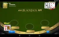 BlackJack 21 - Free Card Game Screen Shot 2