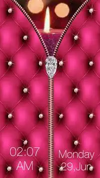 Diamant verrouillage Zipper Screen Shot 2