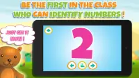 子供のための番号を学ぶ：子供のための教育的なゲームを Screen Shot 9