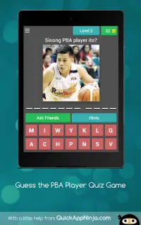 Guess the PBA Player Quiz Game Screen Shot 14