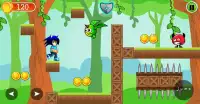 Sonic Boy 2D Classic Dash Adventures Screen Shot 2
