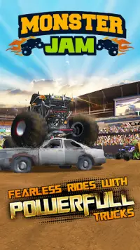 Monster Jam - Monster Truck Games Screen Shot 1