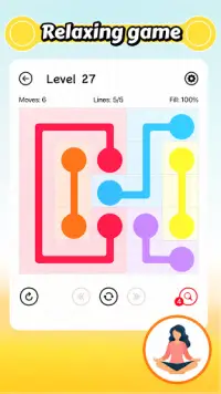 Lined - Free Pipe Game, Connect the Dots Screen Shot 1