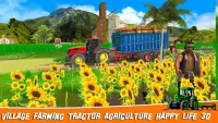 Village Farming Tractor Agriculture Happy Life 3D Screen Shot 9