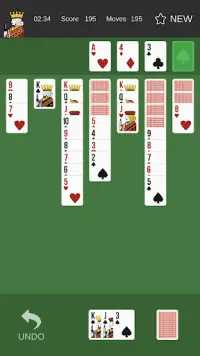 Klondike Solitaire • Permainan kartu klasik ♦♣♥♠ Screen Shot 3