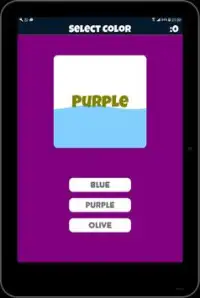 Palavras vs cores Screen Shot 5
