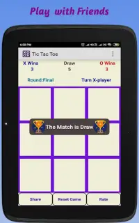 Tic Tac Toe - 2 Player XOXO Screen Shot 9