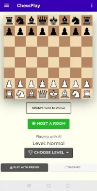 ChessPlay (Single & Online Multiplayer Chess Game) Screen Shot 1