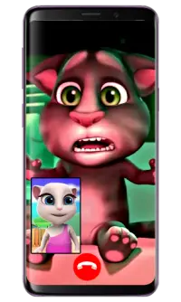 Fake Call Cat - Tom Toilet Screen Shot 3