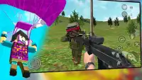 Squad Pixel Gun Free firing FPS Screen Shot 0