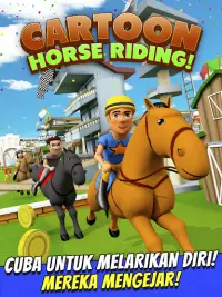 Cartoon Horse Riding Game Screen Shot 8