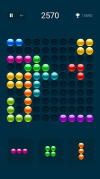 Bubble Block Puzzle - Brain Teasers & Logic Games Screen Shot 1