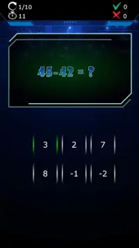 JRMath - mental arithmetic for adults, math games Screen Shot 3