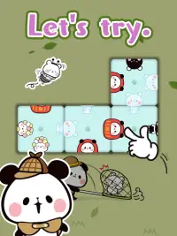 पहेली गेम : पांडा - MOCHI MOCHI PANDA Screen Shot 0