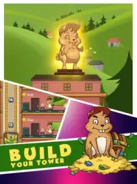 Idle Hamster Tower Tycoon: Gold Miner Clicker Screen Shot 7