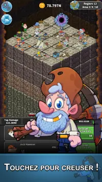 Tap Tap Dig: Idle Clicker Game Screen Shot 1