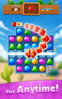 Jewel Adventure - Матч 3 в Screen Shot 10