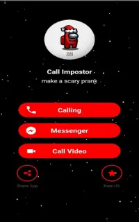Call imposter chat (Simulation) Screen Shot 1