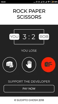 Rock Paper Scissors Screen Shot 2
