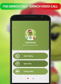 The Grinch call ☎️ Grinch Video Call and Live Chat Screen Shot 1