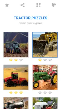 Puzzle z traktorem: inteligentne gry mozaikowe Screen Shot 0