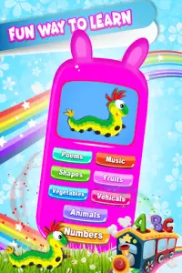 Baby Phone Learning Game For Kids Screen Shot 0