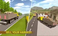 Nyata Tractor Pertanian Sim Screen Shot 3