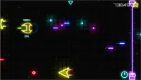 Spazio profondo:galassia sparatutto arcade al neon Screen Shot 5