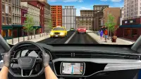 تاكسي السيارات القيادة ألعاب Screen Shot 2