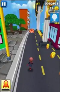 Subway Spider Rush - Running New Adventure World Screen Shot 1