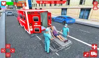 Ambulance Driving Simulator: Ambulance Rescue Game Screen Shot 3