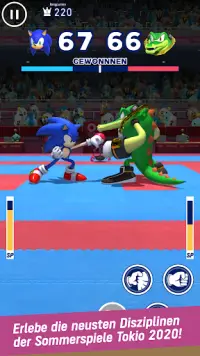 Sonic op de Olympische Spelen Screen Shot 3