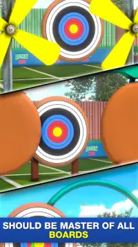 तीरंदाजी खेल 3 डी: धनुष और तीर शूटिंग खेल Screen Shot 10
