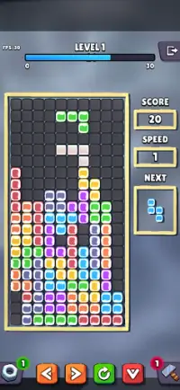 Tetris 3D Online Screen Shot 2