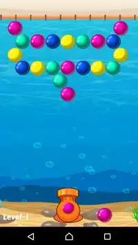 Underwater Bubble Shooter Screen Shot 1