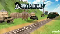 US Army Train Prisoner: Criminal Transporter Train Screen Shot 2